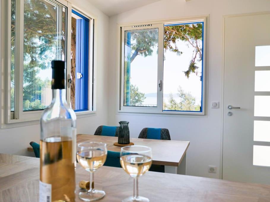 Maisonnette Avec Vue Sur La Mer Exceptionnelle Carqueiranne Kültér fotó
