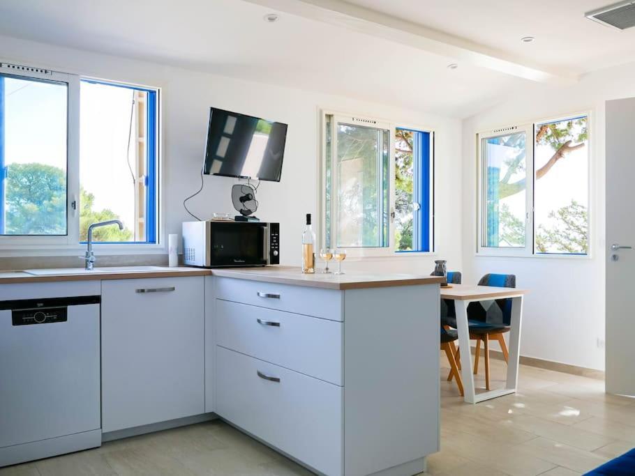 Maisonnette Avec Vue Sur La Mer Exceptionnelle Carqueiranne Kültér fotó