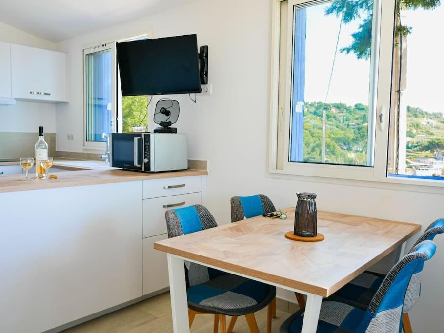 Maisonnette Avec Vue Sur La Mer Exceptionnelle Carqueiranne Kültér fotó