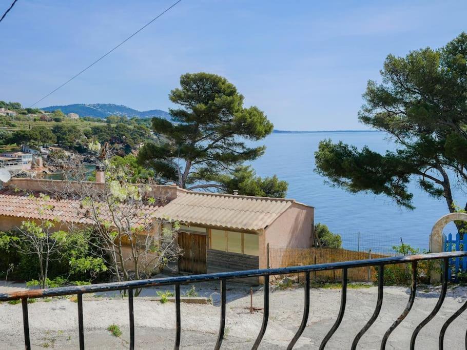 Maisonnette Avec Vue Sur La Mer Exceptionnelle Carqueiranne Kültér fotó